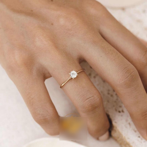 Anillo Cintillo Oro 18 Kilates