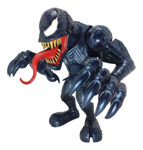 Imagen 1 de 4 de Figura De Acción Venom Vcd Negro Articulado Eddie Brock Libr