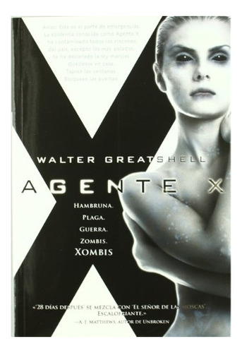 Agente X, De Walter Greatshell. Editorial La Factoría De Ideas, Edición 1 En Español