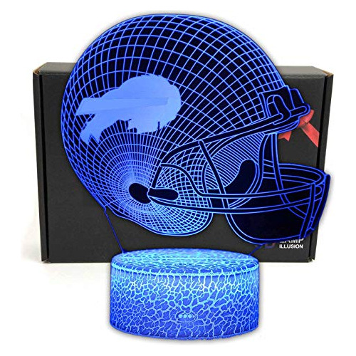 3d Optical Illusion Smart 7 Colors Night Light Table La...