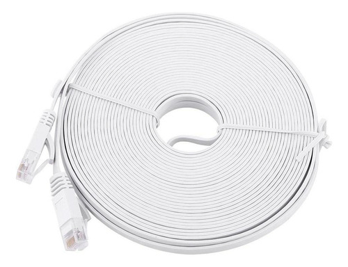 Cable Lan Plano Ethernet Rj45 Cat6 De 15 M, Cables De Enruta