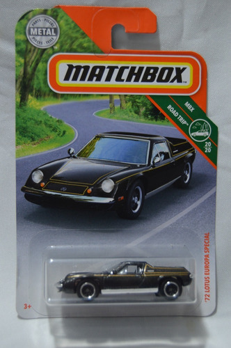 Matchbox 1972 Lotus Europa Special 1:64 Metalico