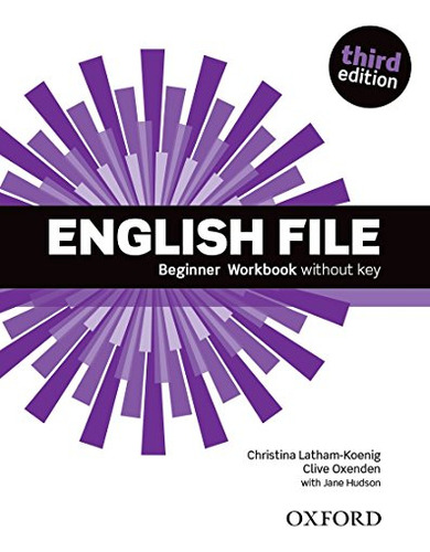 Livro English File Beginner Workbook Without Key De Vvaa