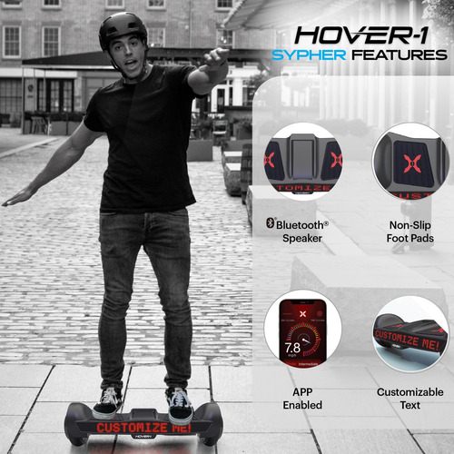 Hoverboard Hover-1 Sypher Electric, Autoequilibrado, Velocid