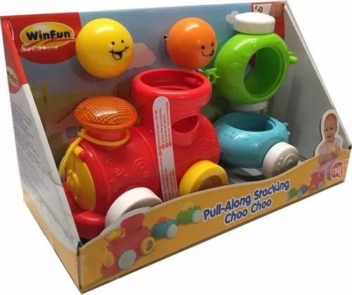 Tren Chu-chu Apilable Y De Arrastre Win Fun - King Baby - Aj