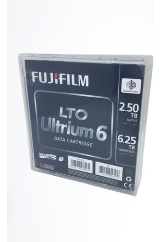 Cinta Fujifilm Plus Ultrium Ultrium 6 (2,5 Tb/6,25 TB) Lote 6