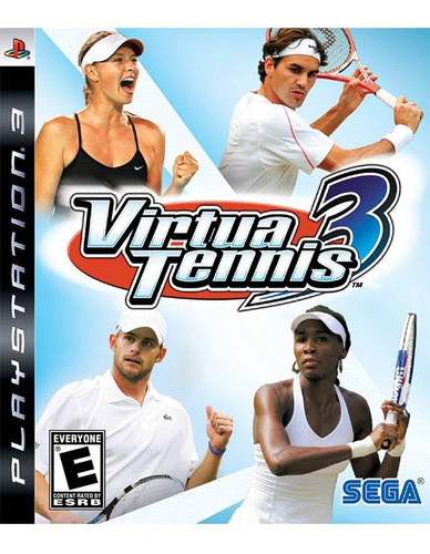 Juego Virtua Tennis 3 Ps3 Playstation 3