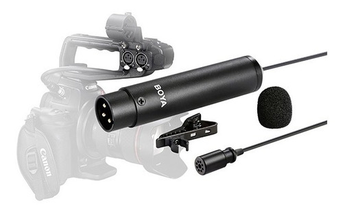 Microfono Omni-direccional By-m40d Boya Ingreso Xlr