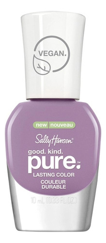 Esmalte de uñas color Sally Hansen Pure Good. Kind. de 10mL de 1 unidades color Laven-dear 360