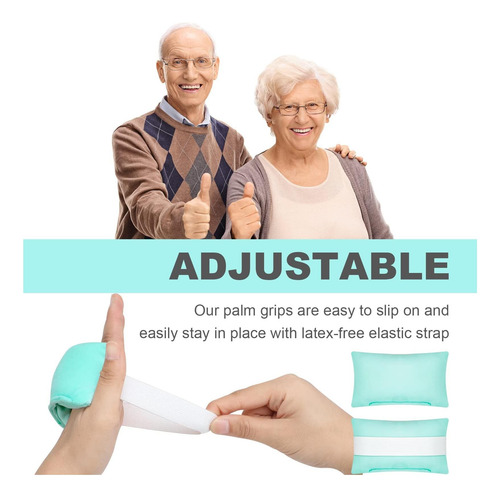 Sosation 6 Pcs Palm Abrip Protector Contracture Cushion Con