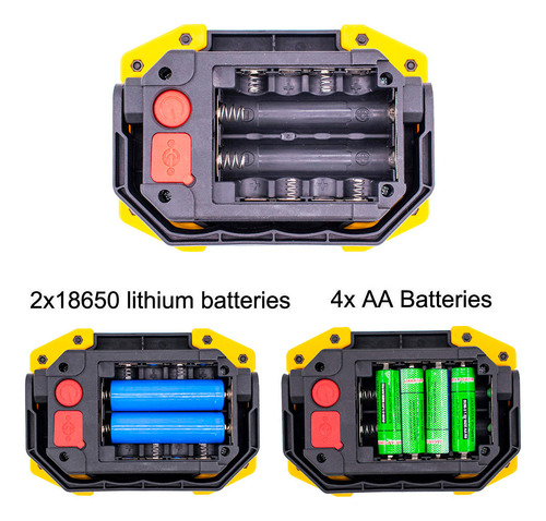 Luz Led Usb Cob Portátil De 30 W, Portátil, Acampada, Trabaj
