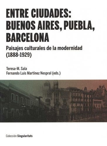 Libro Entre Ciudades: Buenos Aires, Puebla, Barcelona. Pais