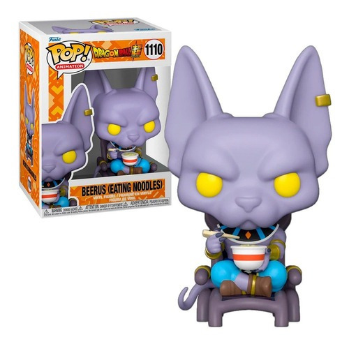 Funko Pop Bills Comiendo Noodles #1110 Dragon Ball Super Exclusivo 