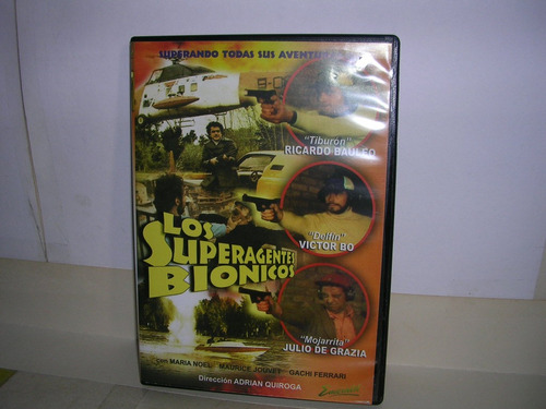 Los Superagentes Bionicos ( Bauleo/bo/de Grazia)- Dvd