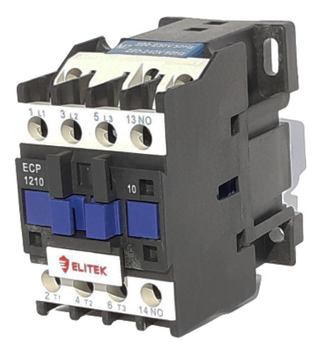 Chave Contatora Tripolar 12a + 1 N/a 220v