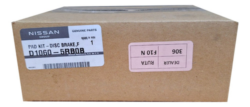 Balatas Delanteras Versa N18 2020-2024 Y Kicks