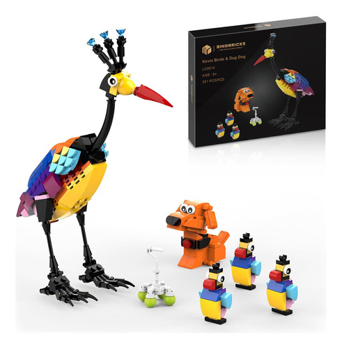 Set 43217 De Kevin Birds & Dugdog Compatible Con Lego «up» H