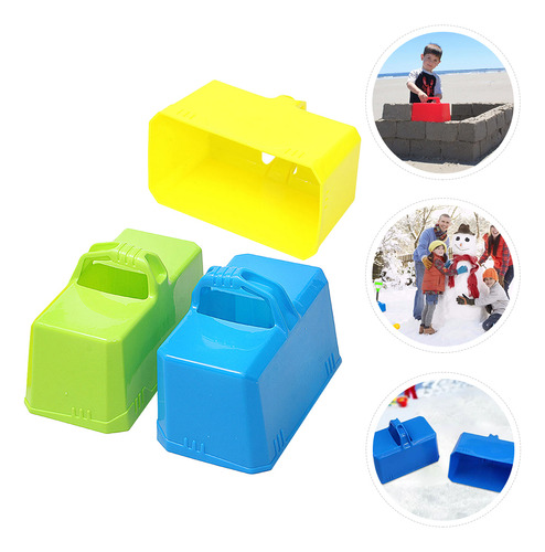 Moldes De Bloques De Nieve Para Hacer Ladrillos De Arena Par
