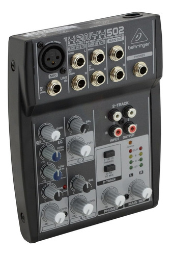 Imagen 2 de 3 de Consola Behringer 502 Xenyx de mezcla 100V