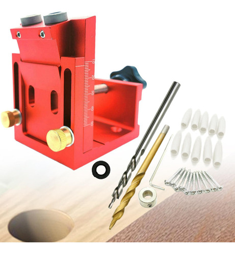 Kit Com Gabarito De Furos, Guias De Marcenaria,