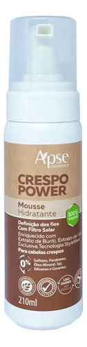 Apse Crespo Power Mousse Hidratante 210 Ml