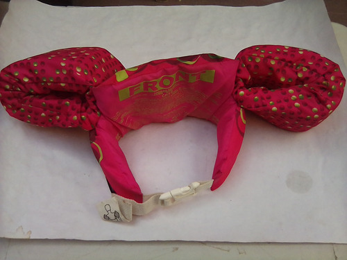 Salvavidas Bebe Flotadores De Brazo Con Broche Alberca 3-5 (Usado)