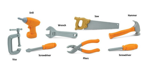Safari Ltd Toob Tools Figuras Escala De Herramientas