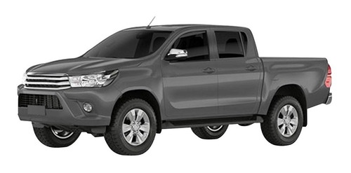Imagen 3 de 8 de Vidrio De Espejo Hilux 2016 2017 2018 2019 Con Base Orig Izq