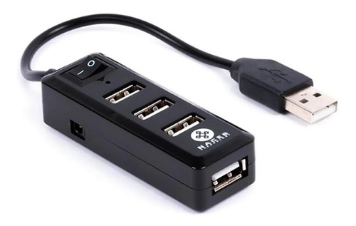 Hub Usb Naceb Technology Na 143 Usb-usb A Negro /v /vc