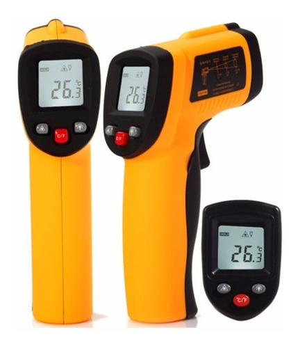 Medidor De Temperatura Digital Pirometro -50 A 380 Caballito