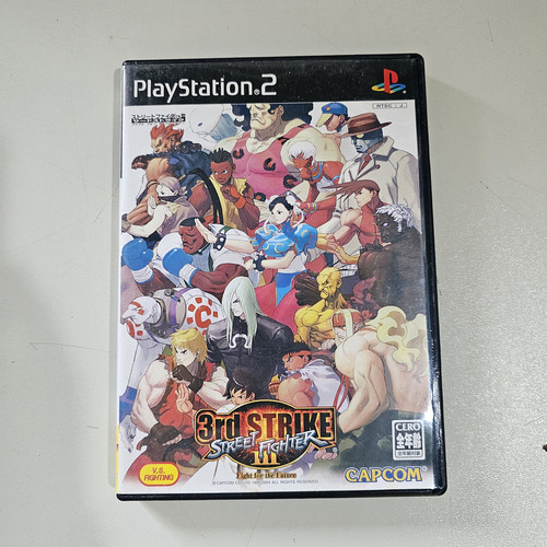 Street Fighter 3 3rd Strike Playstation 2 Original (Usado)