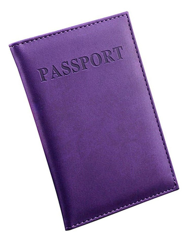 Funda Para Pasaporte, Funda De Viaje, Unisex, De Poliuretano