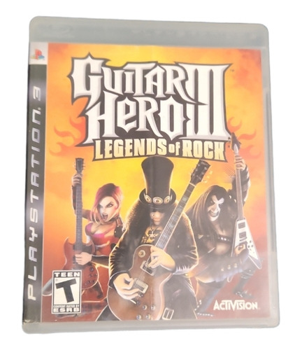 Guitar Hero Iii: Legends Of Rock - Playstation 3 (Reacondicionado)