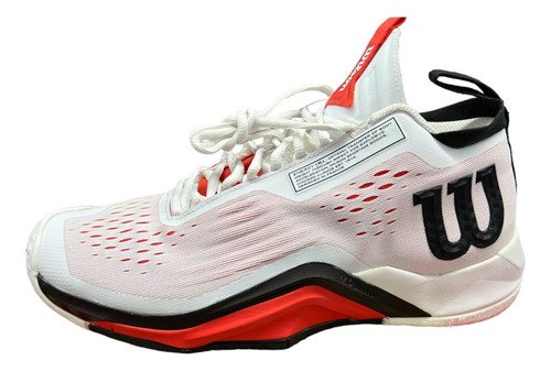 Tenis Wilson Rush Pro Tour Mid White Black Red