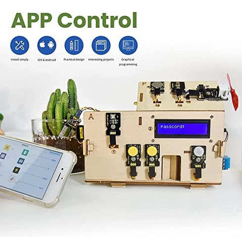 Keyestudio Smart Home Starter Kit Para Arduino Para Uno R3,