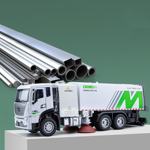 1/32 Camión De Basura Fricción Juguete De Juguete Camión