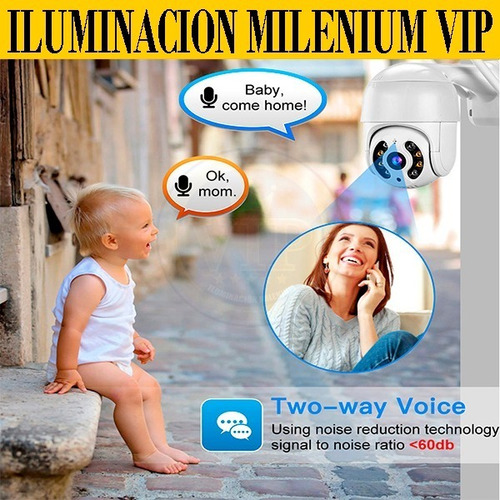 Imagen 6 de 8 de Cámara Seguridad Vigilancia Wifi Exterior Resistente Agua