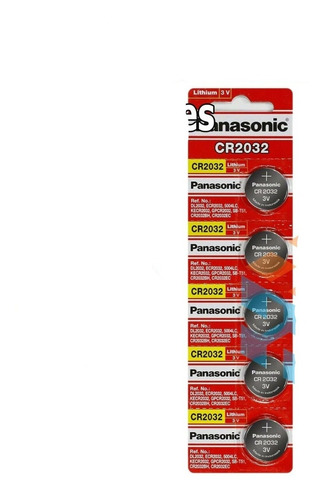 Pila Panasonic Cr2032 Dl2032  X5 Ph Ventas