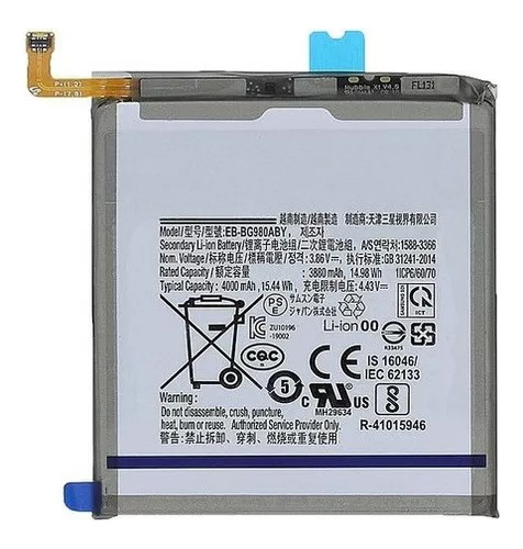 Batería Para Samsung S20 G980 Eb-bg980aby