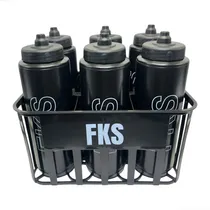 Comprar Kit cesto porta squeeze e 6 garrafas 1 litro futebol vôlei esportes FKS VI7