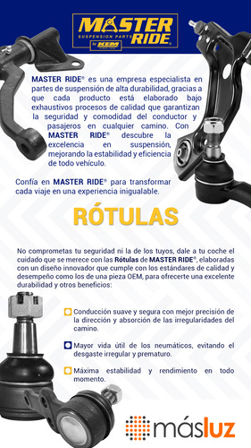 Rótula Horquilla Del Der Inf Strada L4 1.6l 12/14 M. Ride