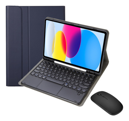 Funda Con Touchpad Teclado Y Mouse Para Ipadair 4/5 10.9