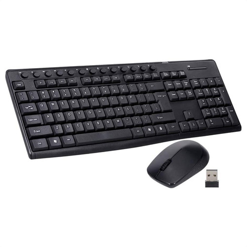 Combo Inalámbrico: Teclado Multimedia Y Mouse, 2.4ghz Tj-920