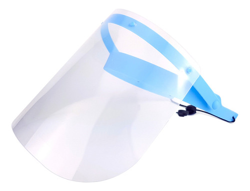 Kit Com 10 Máscaras Protetor Facial C/ Elástico, Articulável