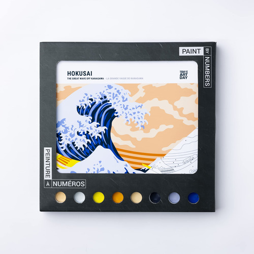 Hokusai - Great Wave Kit Pintura Numero 8 X 10 