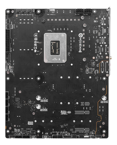 Tarjeta Madre Msi Z790 Project Zero Lga 1700 Ddr5 M.2 Wifi 7