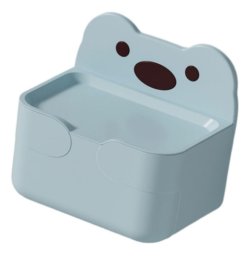 Dispensador De Pañuelos, Práctico, Compacto, Oso Azul