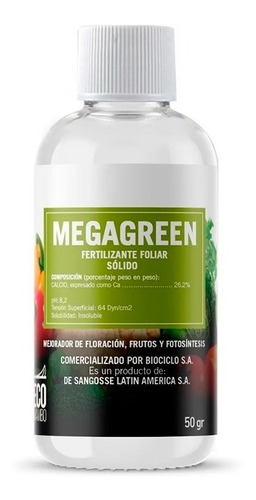 Ecomambo Megagreen Fertilizante Mejorador Frutos Flores 50gr