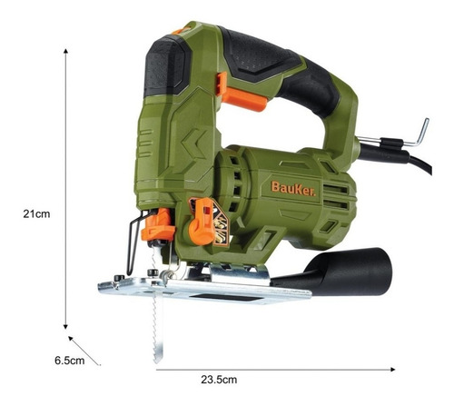 Sierra Caladora 600w Velocidad 6 Niveles 4de Péndulo 3000rpm