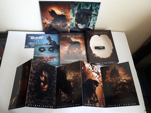 Dvd Batman Begins Giftset Edición Limitada 